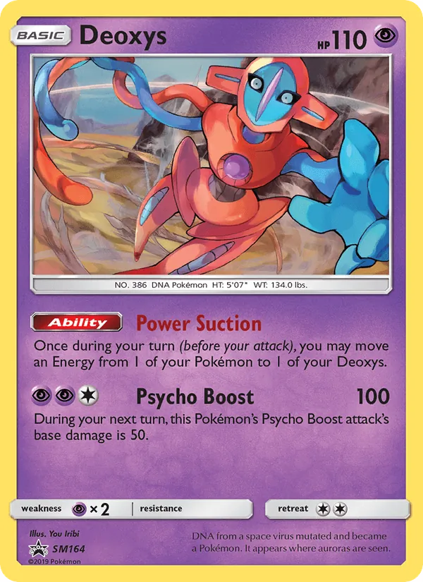 Carte Deoxys SM164 – Promo SM