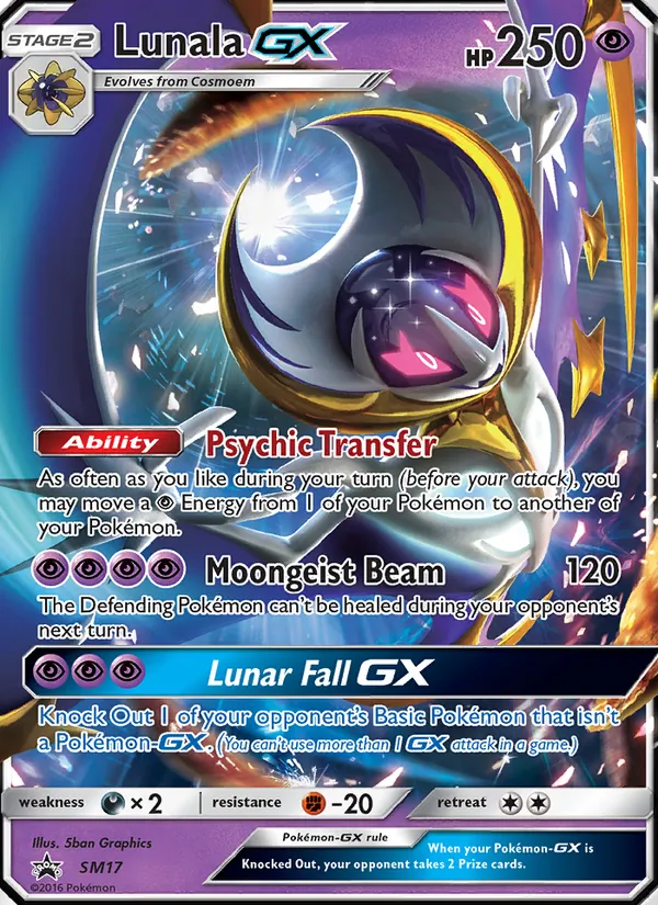 Carte Lunala GX SM17 – Promo SM