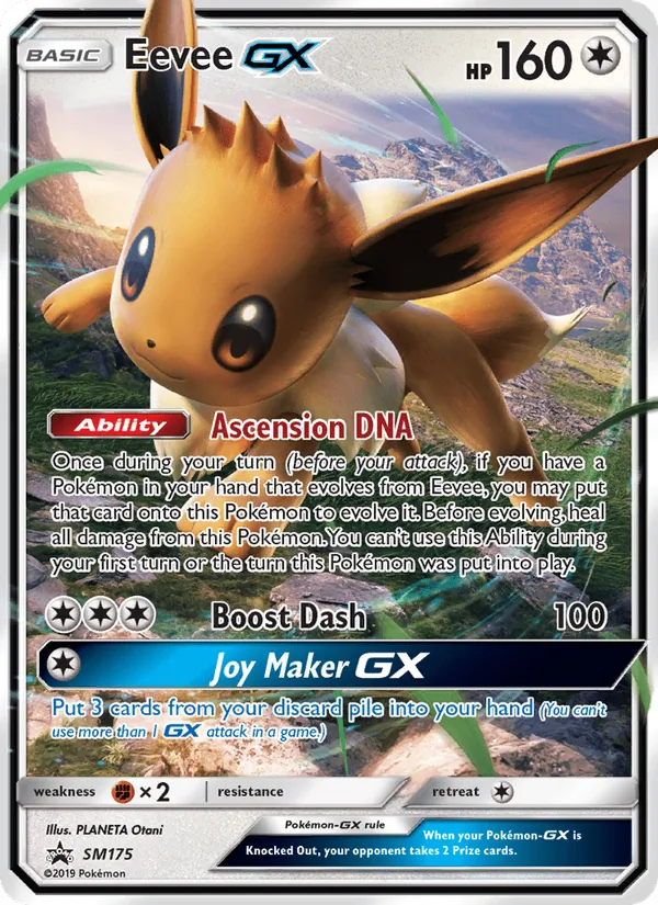 Carte Évoli GX SM175 – Promo SM