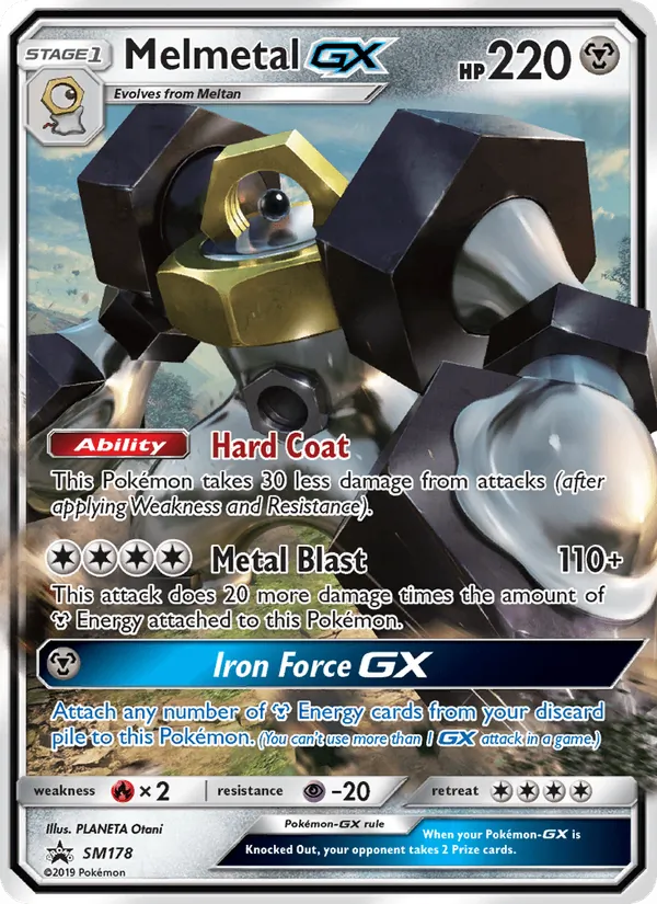 Carte Melmetal GX SM178 – Promo SM