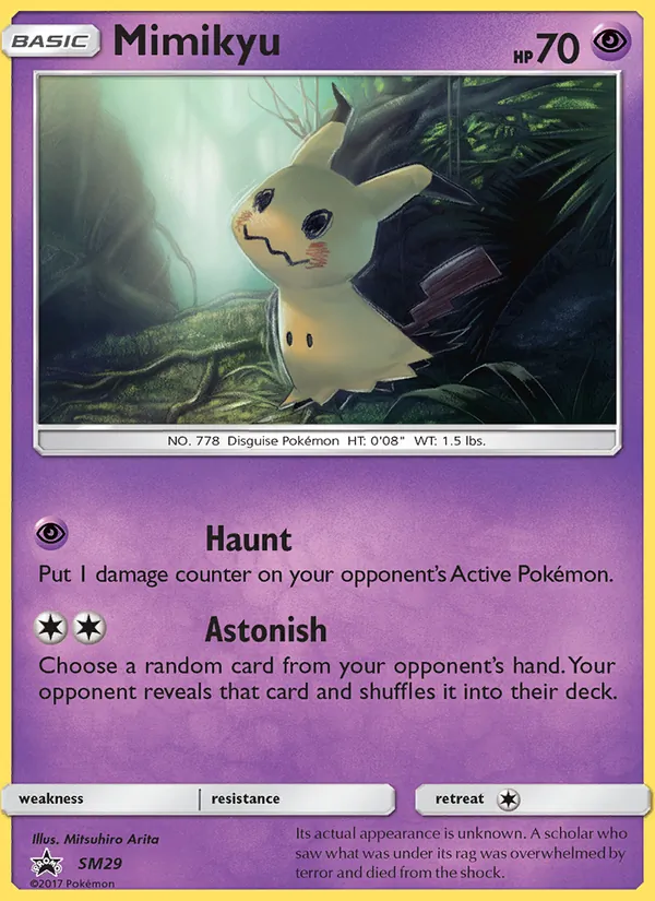 Carte Mimiqui SM29 – Promo SM