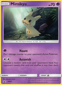 Carte Mimiqui SM29 – Promo SM