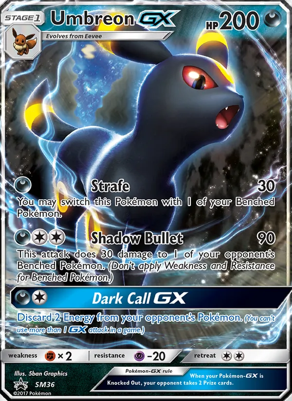 Carte Noctali GX SM36 – Promo SM