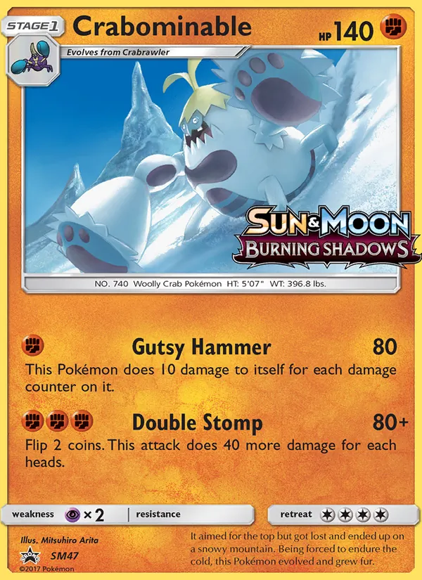 Carte Crabominable SM47 – Promo SM