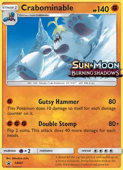 Carte Crabominable SM47 – Promo SM