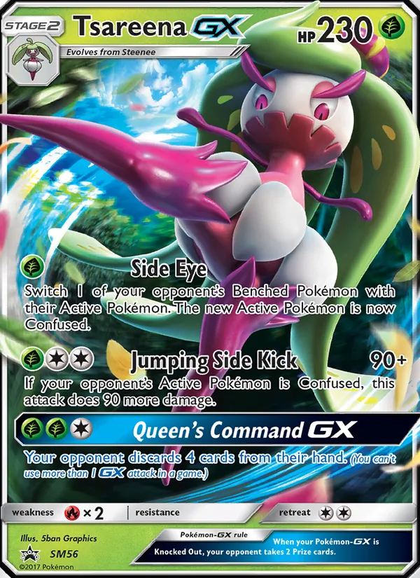 Carte Sucreine GX SM56 – Promo SM