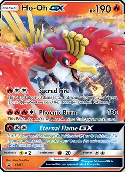 Carte Ho-Oh GX SM57 – Promo SM