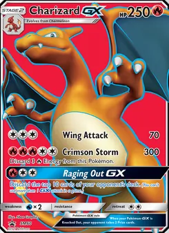 Carte Dracaufeu GX SM60 – Promo SM