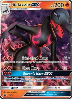 Carte Malamandre GX SM63 – Promo SM