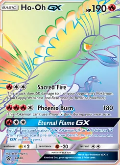 Carte Ho-Oh GX SM80 – Promo SM