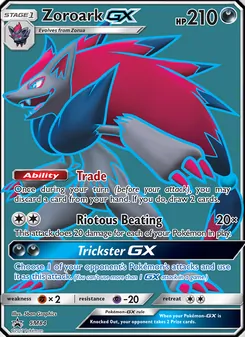 Carte Zoroark GX SM84 – Promo SM