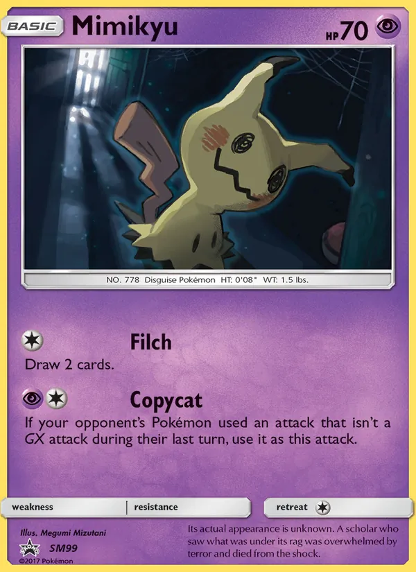 Carte Mimiqui SM99 – Promo SM