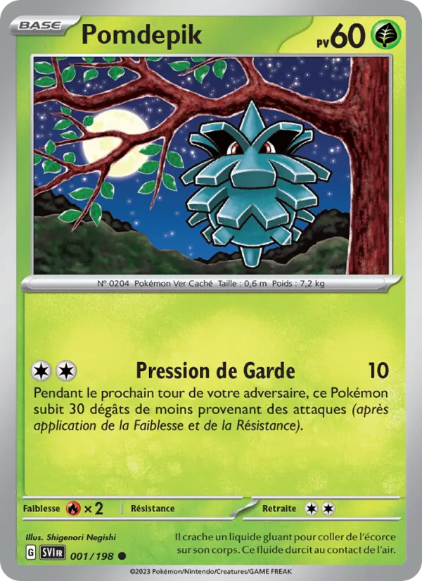 Carte Pomdepik 001/198 – Écarlate et Violet