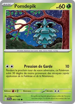 Carte Pomdepik 001/198 – Écarlate et Violet