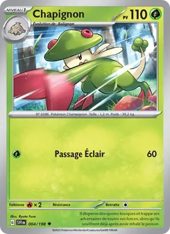 Carte Chapignon 004/198 – Écarlate et Violet