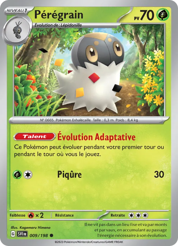 Carte Pérégrain 009/198 – Écarlate et Violet