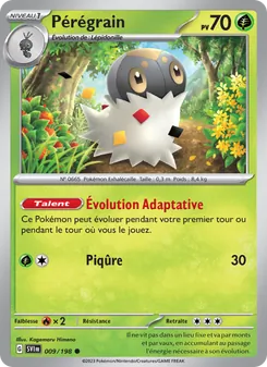 Carte Pérégrain 009/198 – Écarlate et Violet