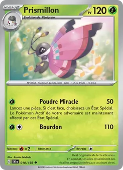 Carte Prismillon 010/198 – Écarlate et Violet