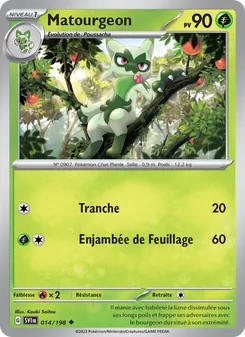 Carte Matourgeon 014/198 – Écarlate et Violet