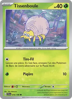 Carte Tissenboule 016/198 – Écarlate et Violet