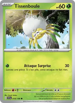 Carte Tissenboule 018/198 – Écarlate et Violet