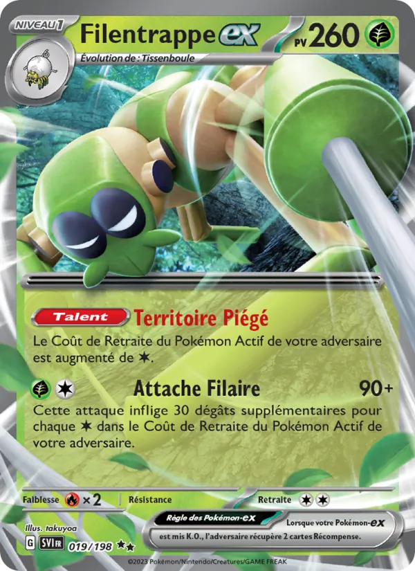 Carte Filentrappe-ex 019/198 – Écarlate et Violet