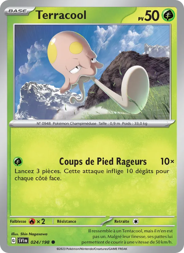 Carte Terracool 024/198 – Écarlate et Violet