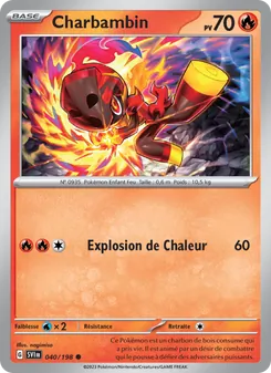 Carte Charbambin 040/198 – Écarlate et Violet