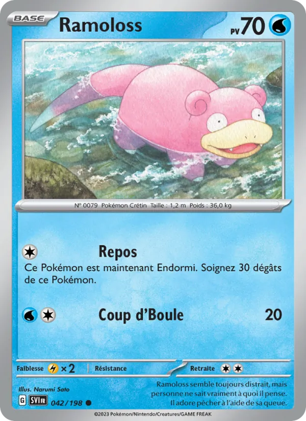 Carte Ramoloss 042/198 – Écarlate et Violet