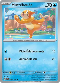 Carte Mustébouée 046/198 – Écarlate et Violet
