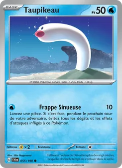 Carte Taupikeau 055/198 – Écarlate et Violet