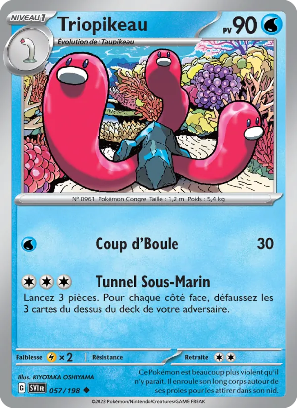 Carte Triopikeau 057/198 – Écarlate et Violet