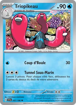 Carte Triopikeau 057/198 – Écarlate et Violet
