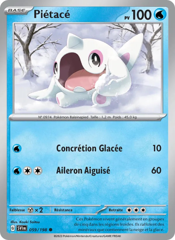 Carte Piétacé 059/198 – Écarlate et Violet