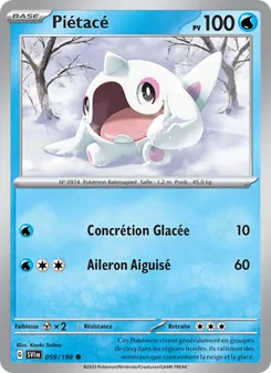 Carte Piétacé 059/198 – Écarlate et Violet