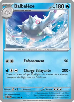 Carte Balbalèze 060/198 – Écarlate et Violet