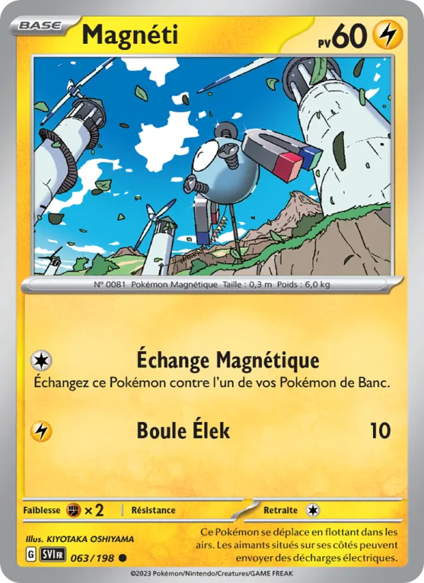 Carte Magnéti 063/198 – Écarlate et Violet
