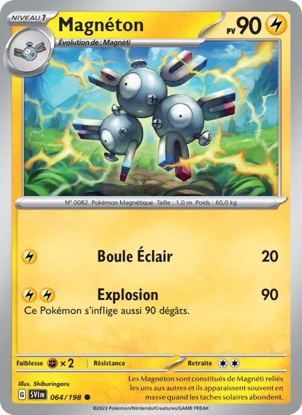 Carte Magnéton 064/198 – Écarlate et Violet