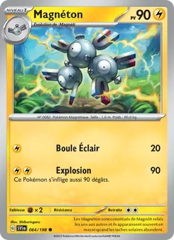 Carte Magnéton 064/198 – Écarlate et Violet