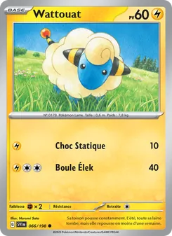 Carte Wattouat 066/198 – Écarlate et Violet