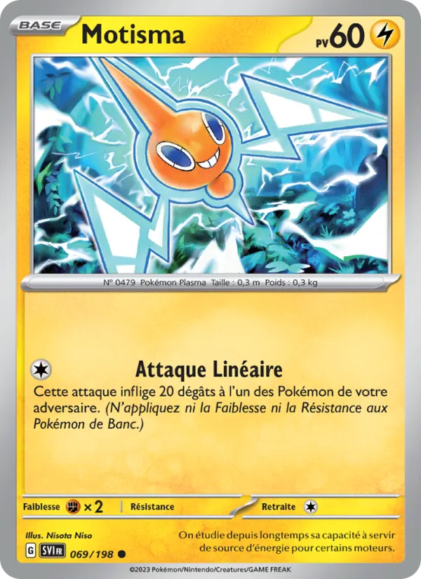 Carte Motisma 069/198 – Écarlate et Violet