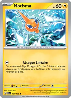 Carte Motisma 069/198 – Écarlate et Violet