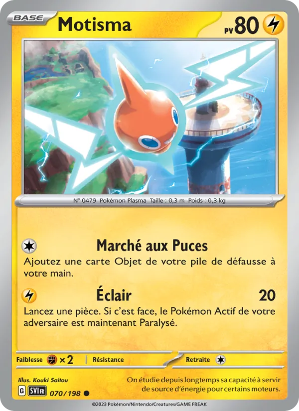 Carte Motisma 070/198 – Écarlate et Violet