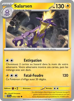 Carte Salarsen 072/198 – Écarlate et Violet