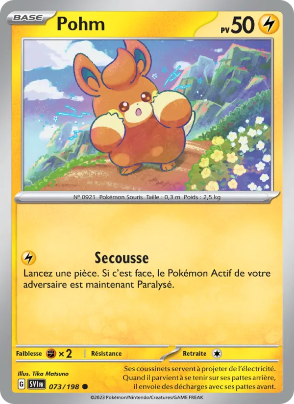 Carte Pohm 073/198 – Écarlate et Violet