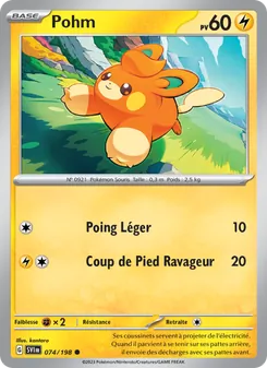 Carte Pohm 074/198 – Écarlate et Violet