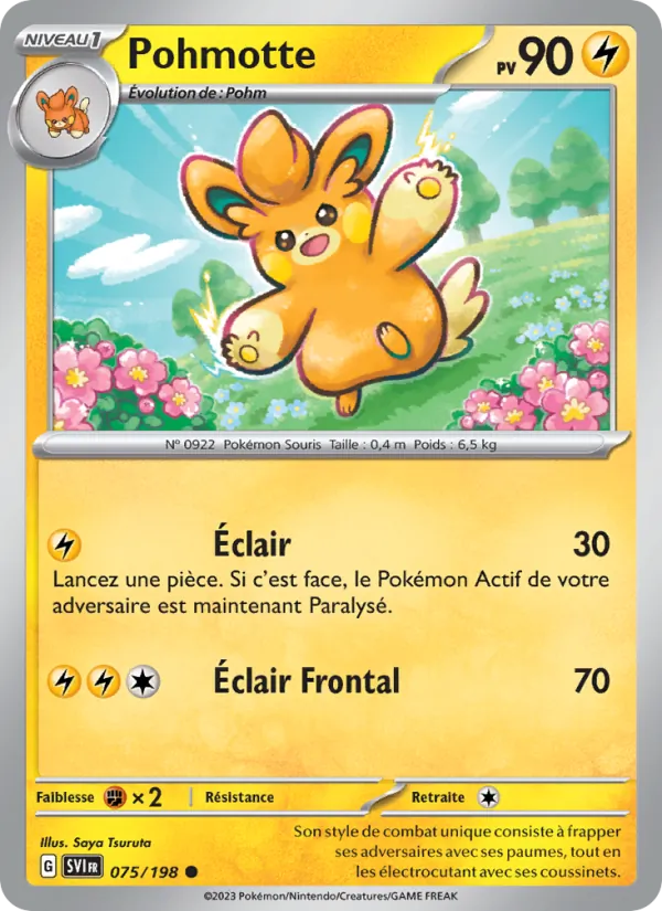 Carte Pohmotte 075/198 – Écarlate et Violet