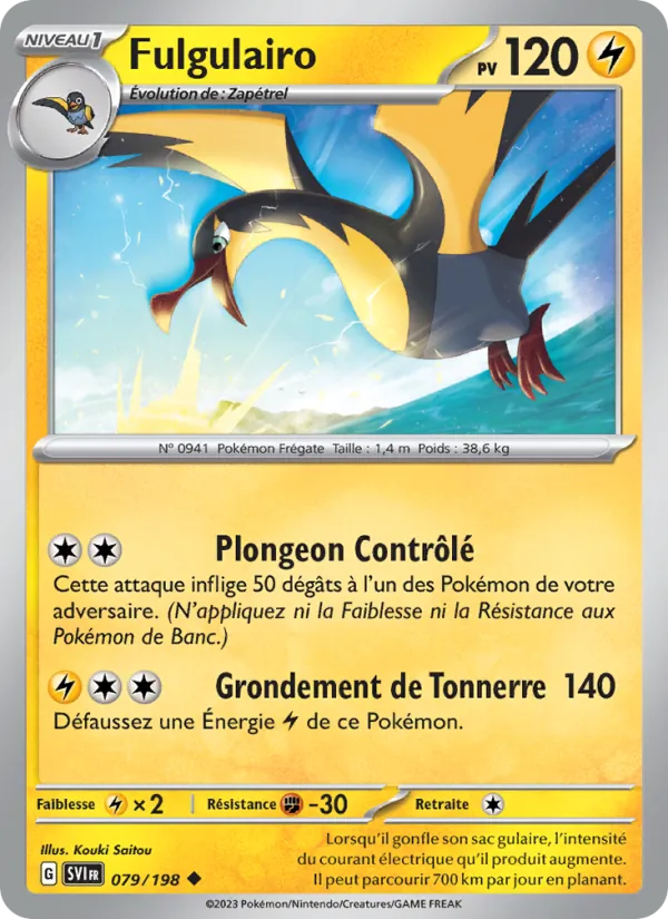 Carte Fulgulairo 079/198 – Écarlate et Violet