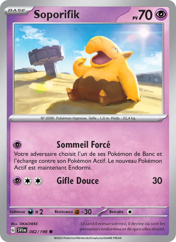 Carte Soporifik 082/198 – Écarlate et Violet