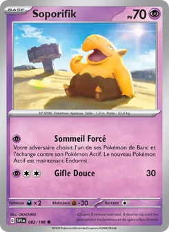Carte Soporifik 082/198 – Écarlate et Violet